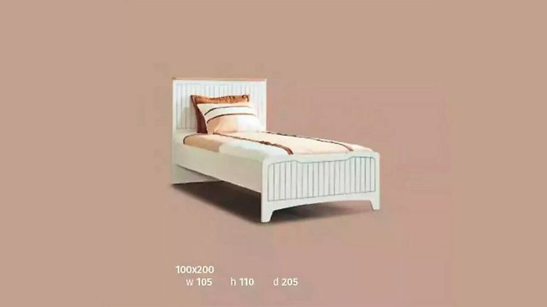 JVmoebel Kinderbett Modernes Möbel Design Kinderbetten Betten Bett weiß Kin günstig online kaufen
