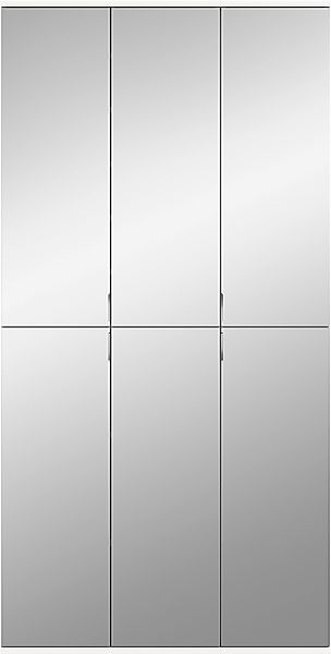 INOSIGN Garderoben-Set "Trondheim, 91 cm, best. aus 2 Schränken, 6 Spiegelt günstig online kaufen