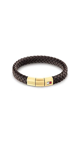 Tommy Hilfiger Lederarmband ROUND BRAIDED BRACELET, Emaille günstig online kaufen