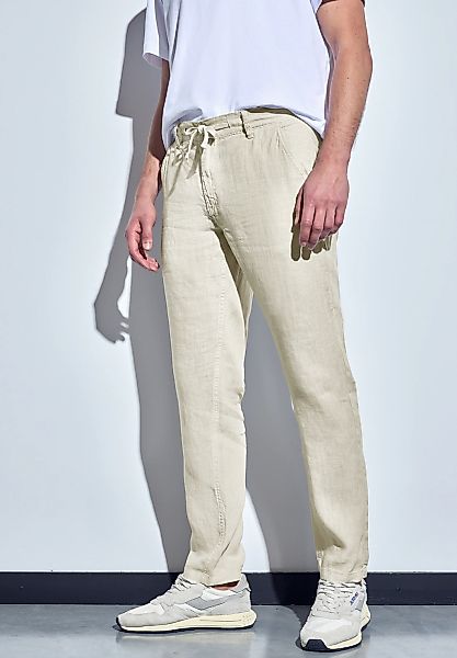 STREET ONE MEN Chinohose, Elastikbund mit Tunnelzug günstig online kaufen