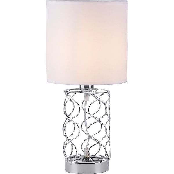 JUST LIGHT Tischleuchte DEVA, ohne Leuchtmittel, ExklusiveE14, Schalter, Sc günstig online kaufen