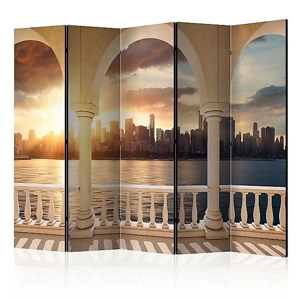 5-teiliges Paravent - Dream About New York Ii [room Dividers] günstig online kaufen