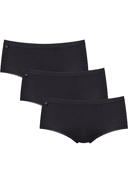 sloggi Midislip "Basic+", (3er Pack), Baumwolle, klassischer Stil, bequem, günstig online kaufen