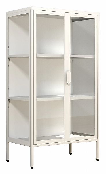 VCM Standvitrine "Stahl Glas Standvitrine Vitrine Schaukasten FlokaM" günstig online kaufen