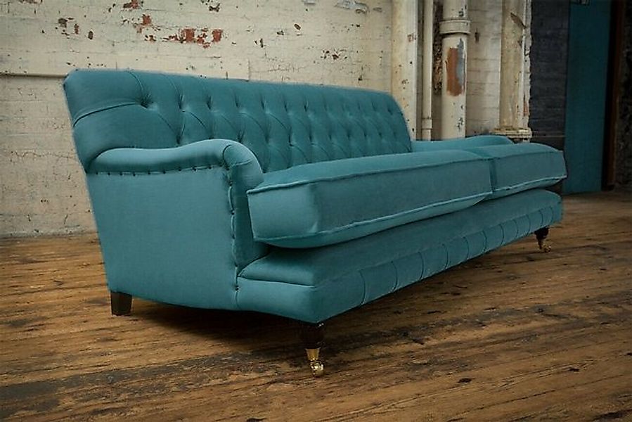 JVmoebel Chesterfield-Sofa Dreisitzer Couch Chesterfield Couch Polster Sofa günstig online kaufen