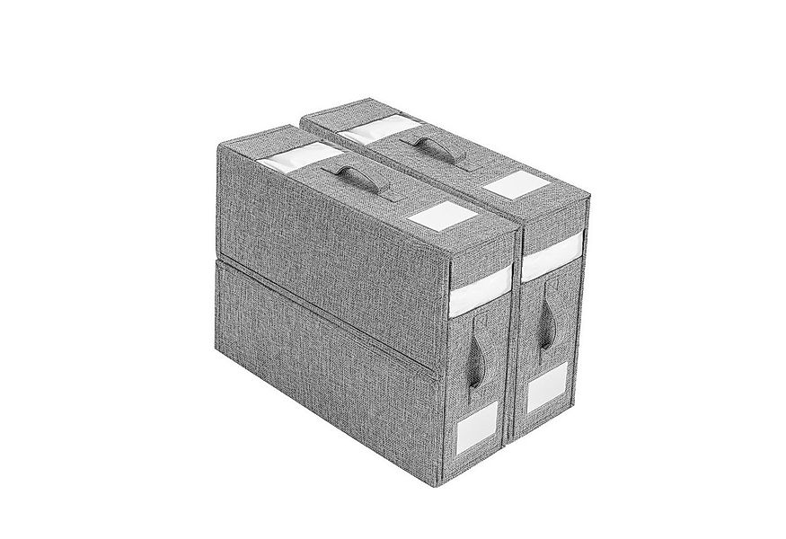 GarveeMore Aufbewahrungsbox 2St für Bettlaken,faltbar,großes Fassungsvermög günstig online kaufen