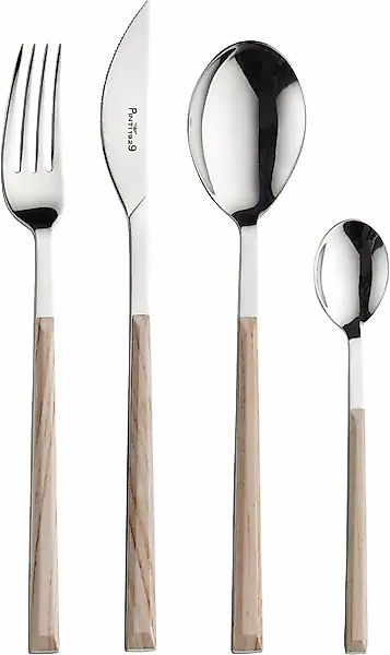 PINTINOX Besteck-Set »Sushi« mit Kunststoffgriff in Holz-Optik günstig online kaufen