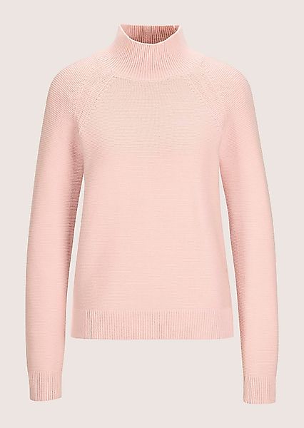 MADELEINE Longpullover "Strickpullover Zeitloser Baumwollpullover mit Stehk günstig online kaufen