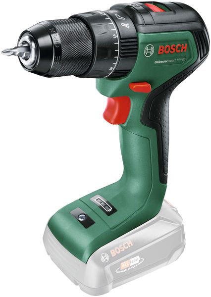 Bosch 18 V Akku-Schlagbohrschrauber Universalimpact 18V-60 Solo günstig online kaufen