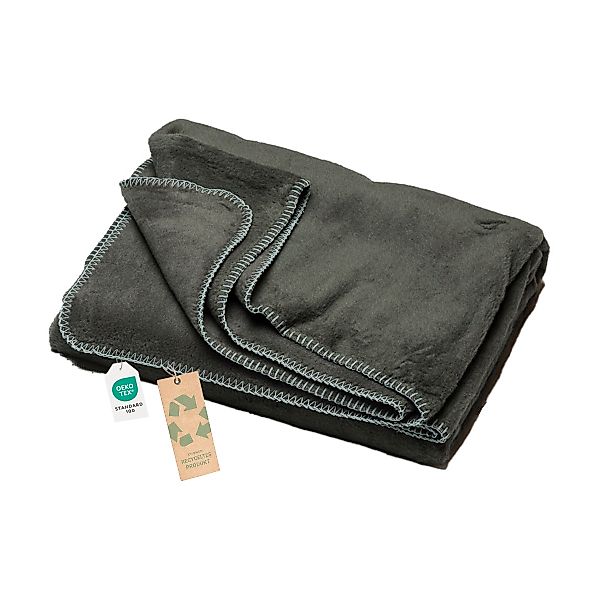 Fussenegger nachhaltige Wohndecke Prato army Schlafdecke 150x200 günstig online kaufen