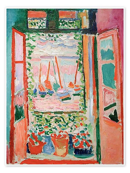 Posterlounge Poster Henri Matisse, Das offene günstig online kaufen