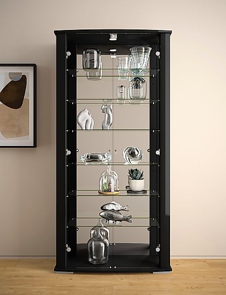 fif möbel Vitrine STELLA Standvitrine/Glasvitrine 2x günstig online kaufen
