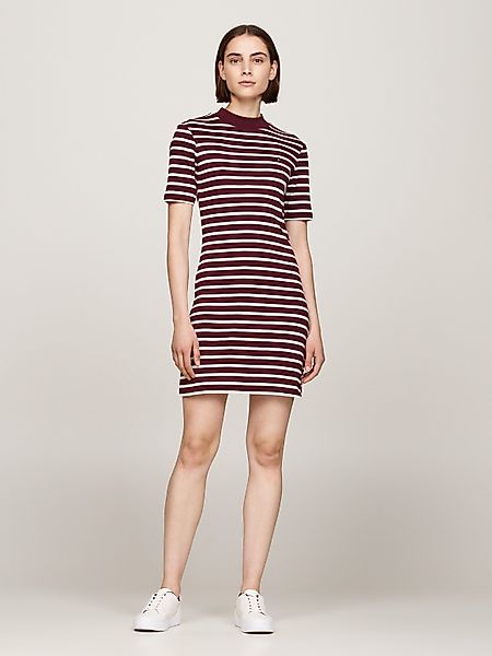 Tommy Hilfiger Shirtkleid SLIM CODY MOCK-NK günstig online kaufen