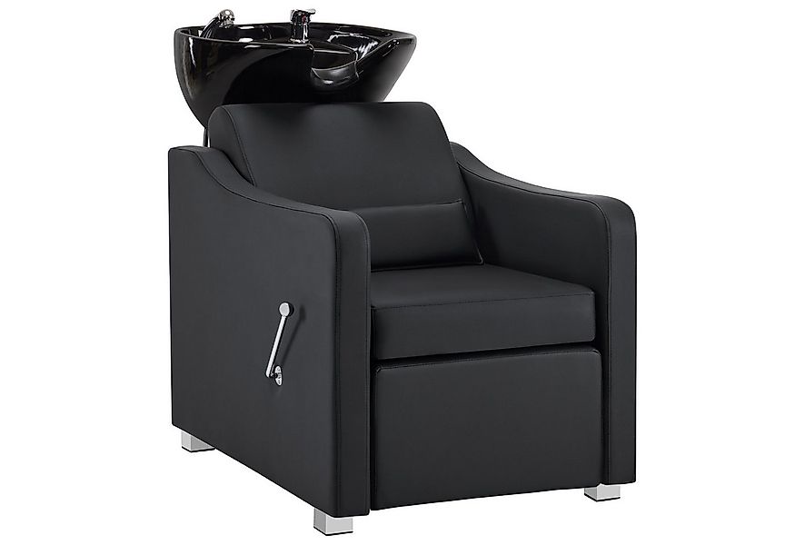 Barberpub Waschbecken BarberPub Friseurstuhl mit Waschbecken 8675 (Schwarz/ günstig online kaufen