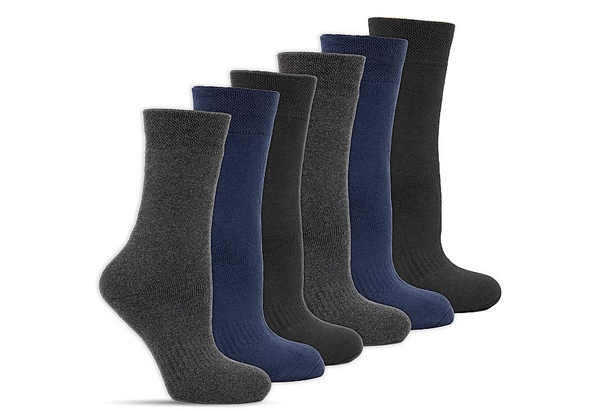 Frostfighter Thermosocken Herren Wintersocken (6-Paar) dicke gefütterte Str günstig online kaufen