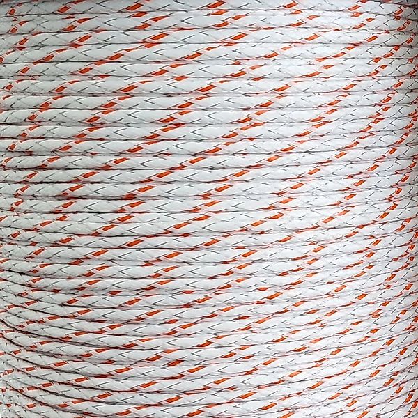 ZGM Weidezaunseil Premium Weiß/Orange 200 m 11 Leiter günstig online kaufen