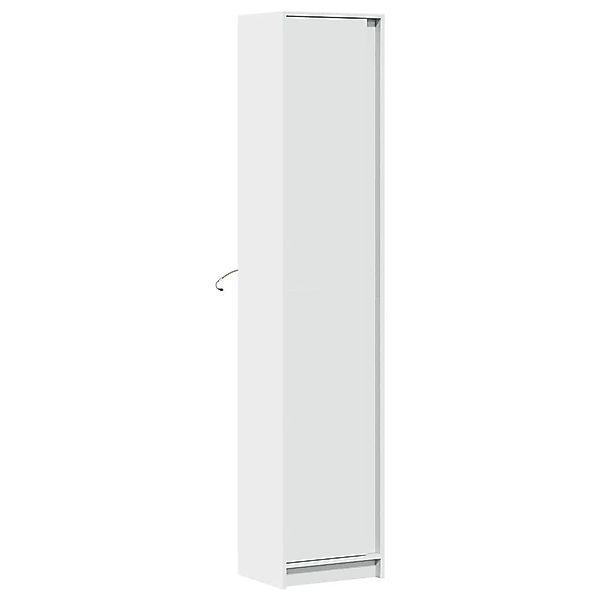 vidaXL Highboard Highboard mit LED-Beleuchtung Weiß günstig online kaufen