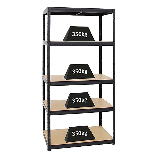 PROREGAL® Schwerlastregal Lagerregal Steckregal ELEPHANT 180x90x60cm günstig online kaufen