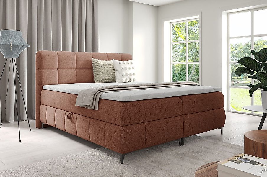 Fun Möbel Boxbett Boxspringbett Bett Schlafzimmerbett günstig online kaufen