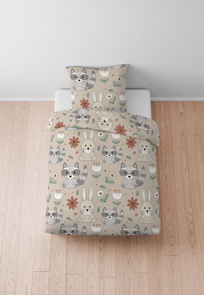 Biberna Kinderbettwäsche "0007245" 2 Stk. tlg. kuschelig warm im Winter, te günstig online kaufen