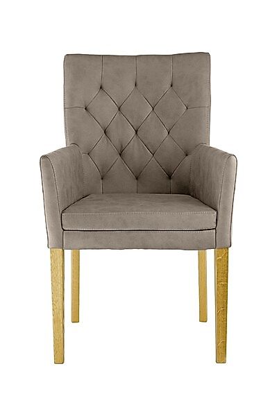 Home affaire Armlehnstuhl »Colorado« () 1 Stk.Gestell aus Massivholz günstig online kaufen