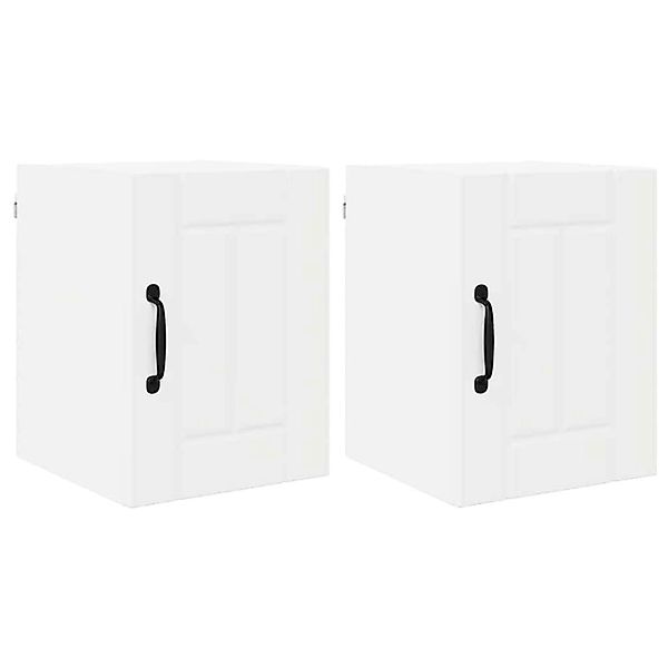vidaXL Küchenschrank 2 Stk Weiß 30 x 31 x 40 cm Holzwerkstoff 884855 günstig online kaufen