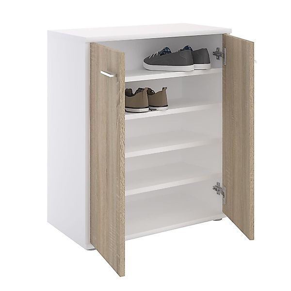 CARO-Möbel Schuhschrank LENNIS Schuhschrank Schuhkommode Aufbewahrung günstig online kaufen