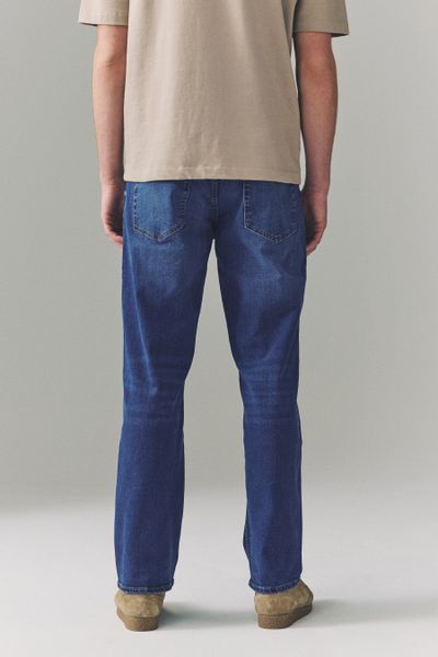 Next Straight-Jeans Klassische Straight Fit Stretch-Jeans günstig online kaufen
