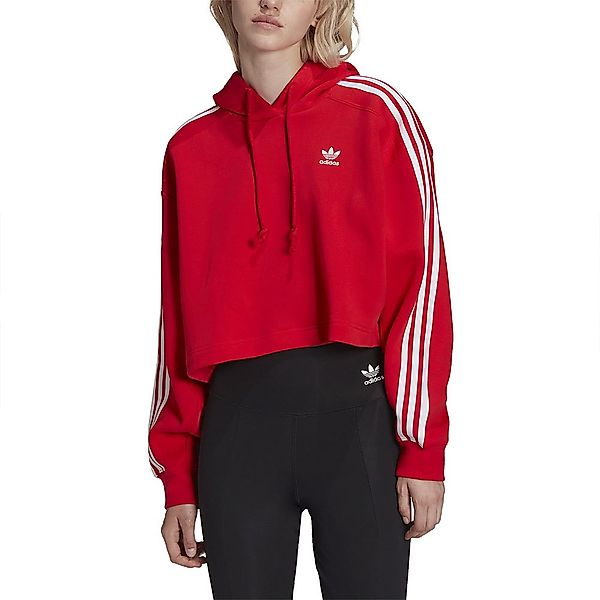 Adidas Originals Adicolor Kapuzenpullover 38 Vivid Red günstig online kaufen