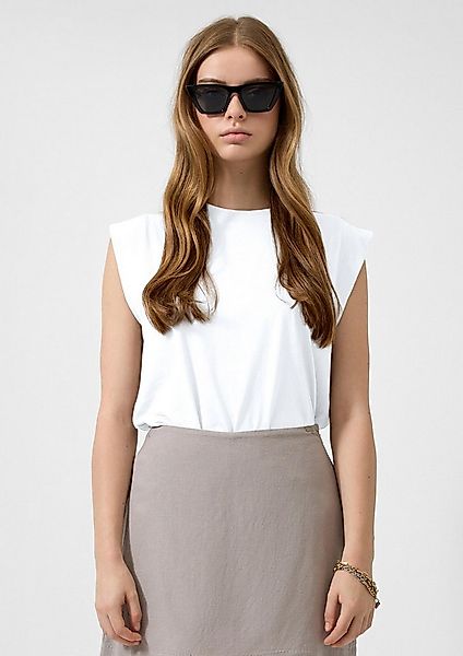 QS Kurzarmshirt T-Shirt Ärmelloses Shirt, Vanessa Mai günstig online kaufen