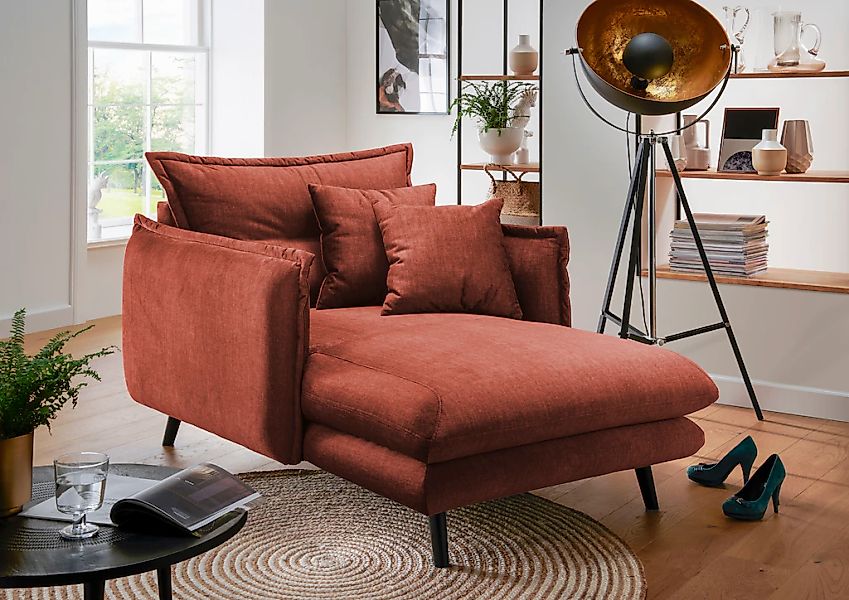 Home affaire Loveseat "Lazio" moderner Sessel mit einer bequemen Polsterung günstig online kaufen