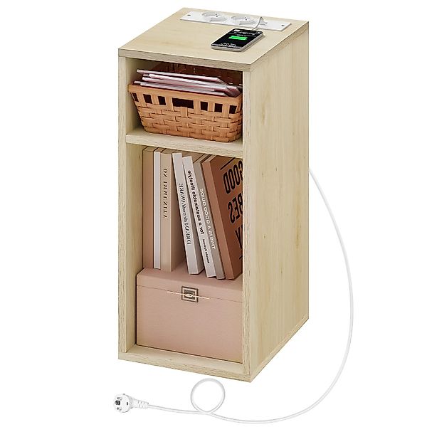 Woltu Nachttisch (1-St), mit Ladefunktion, schmaler günstig online kaufen