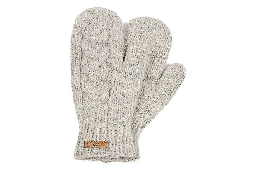 McRon Strickhandschuhe Fäustlinge Modell Clara mit Fleece gefüttert, hoher günstig online kaufen