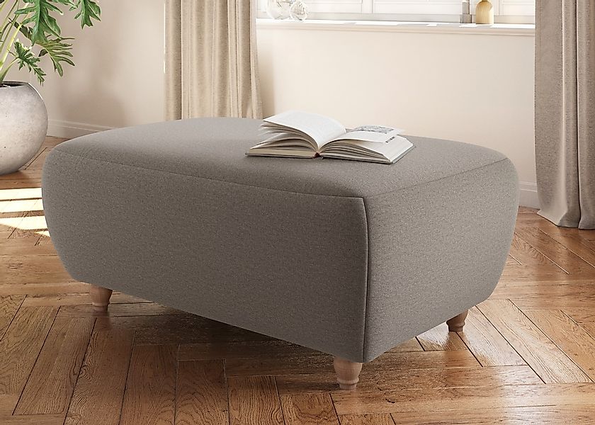 Home affaire Polsterhocker "Boston" 1 tlg. in 4 Bezugsqualitäten, auch in N günstig online kaufen
