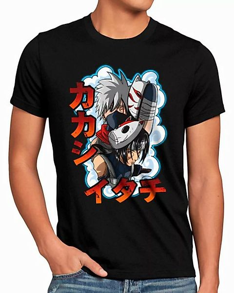 style3 T-Shirt Most Feared kakashi sasuke shikamaru kage naruto anime manga günstig online kaufen