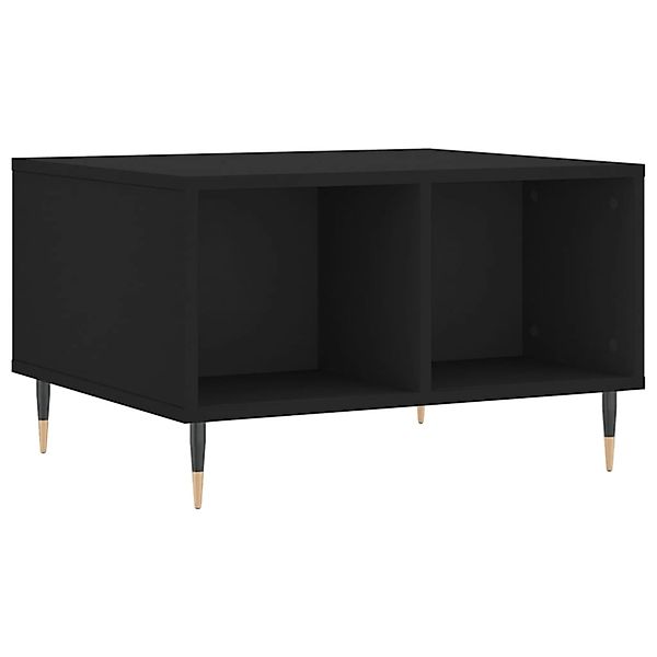vidaXL Couchtisch Couchtisch Schwarz 60x50x36,5 cm Holzwerkstoff (1-St) günstig online kaufen