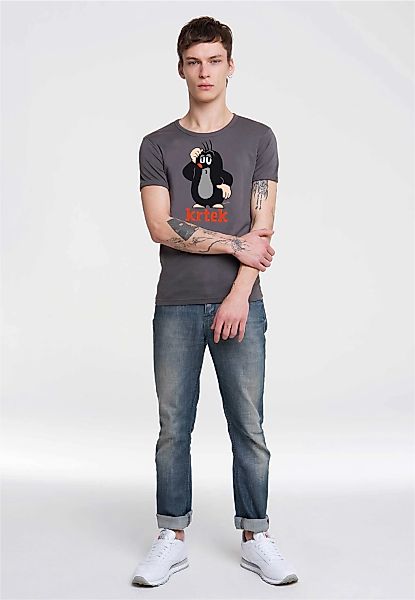 LOGOSHIRT T-Shirt "Der kleine Maulwurf Krtek", mit coolem Der kleine Maulwu günstig online kaufen