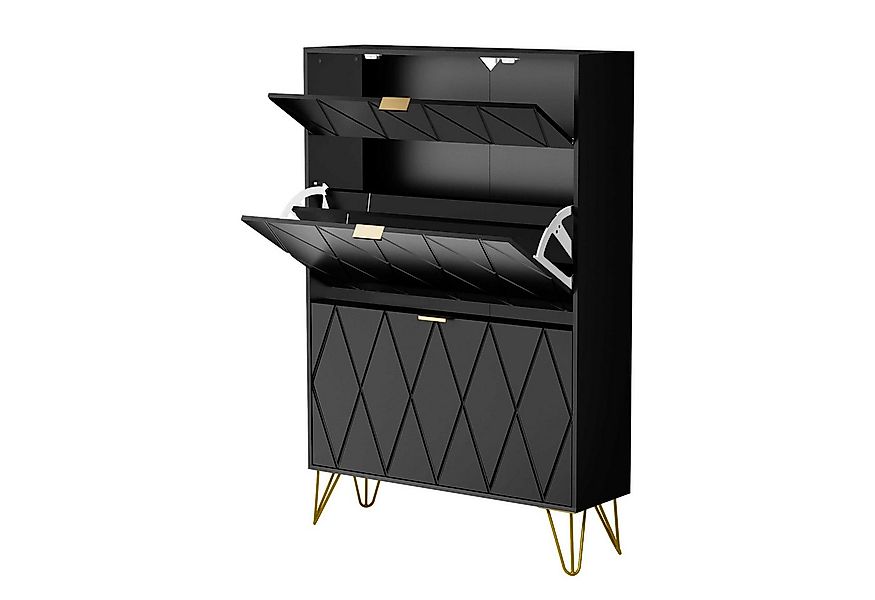 UEV Schuhschrank mit 2 Klappen Schuhregal Schukipper (Schmal Schrank. Schuh günstig online kaufen