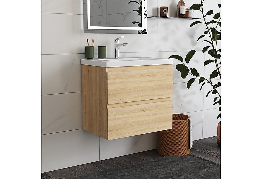 duschspa Waschtisch Waschbecken mit Unterschrank Badschrank Waschplatz Badm günstig online kaufen