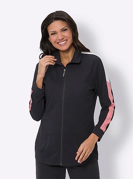 Sieh an! Trainingsshirt Freizeitjacke Langarm günstig online kaufen