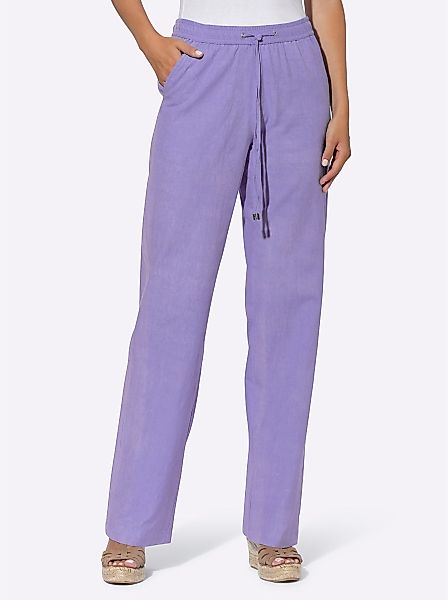 heine Jerseyhose Leinenhose Innenbeinlänge ca. 81 günstig online kaufen