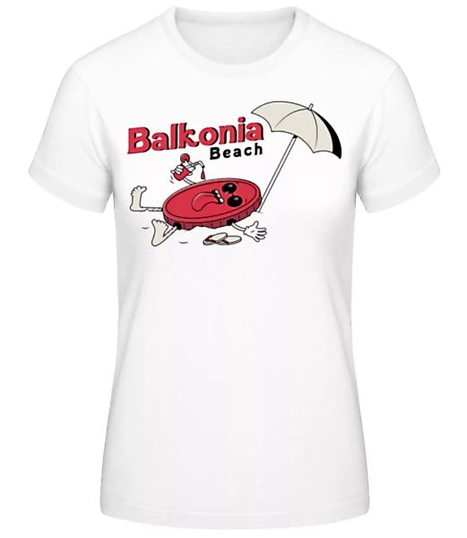 Balkonia Beach · Frauen Basic T-Shirt günstig online kaufen