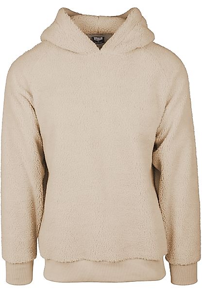 URBAN CLASSICS Rundhalspullover "Urban Classics Herren Sherpa Hoody" 1 Stk. günstig online kaufen