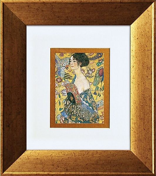artissimo Bild mit Rahmen Gustav Klimt Bild mit Rahmen / Poster gerahmt 41x günstig online kaufen