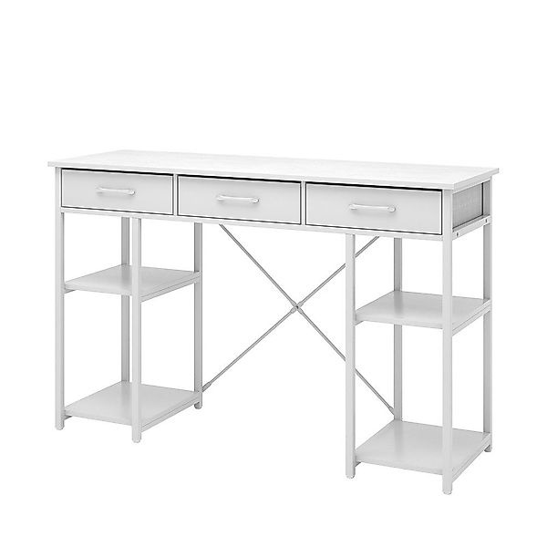 Vicco Schreibtisch Chino, Weiß, 120 x günstig online kaufen