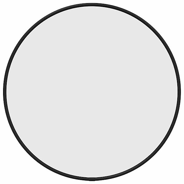 vidaXL Wandspiegel Schwarz Ø 40 cm Rund 348185 günstig online kaufen