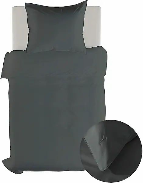 YELLOW Bettwäsche »Suite-Dubai« 2 Stk. tlg. Uni Design, 100% Baumwolle ab 1 günstig online kaufen