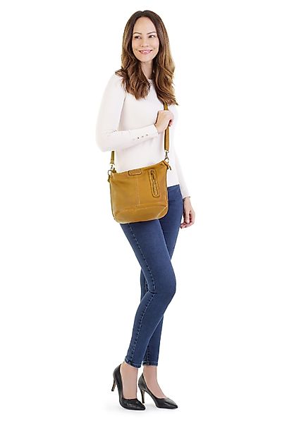 Cluty Umhängetasche, echt Leder, Made in Italy günstig online kaufen