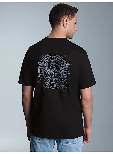 Trigema T-Shirt "TRIGEMA T-Shirt mit Motorrad-Printmotiven", (1 tlg.) günstig online kaufen