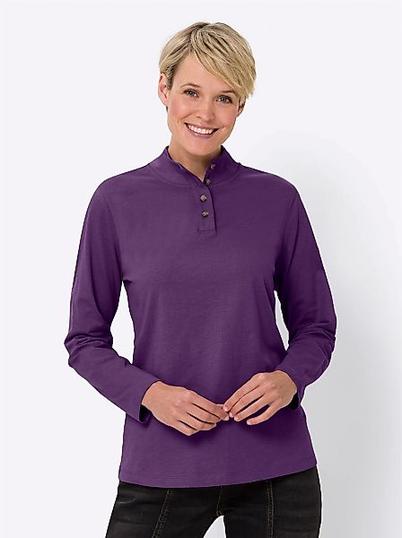 Classic Basics Stehkragenshirt "Shirt" 1 Stk. tlg. günstig online kaufen
